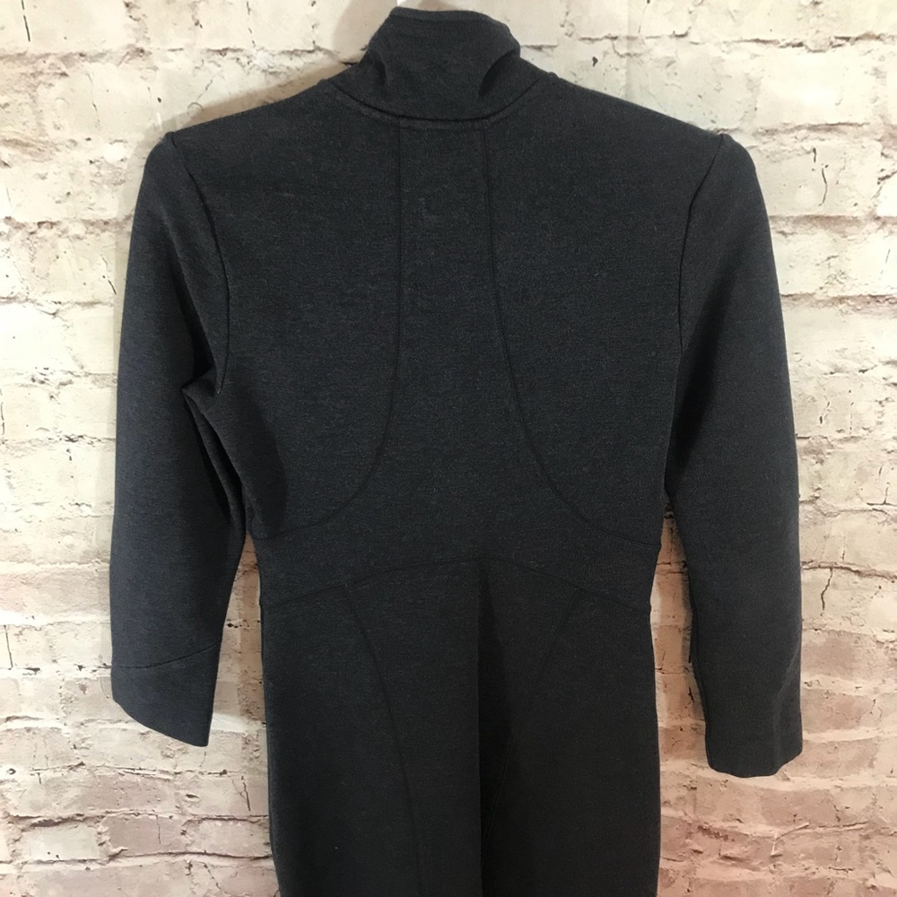 Athleta Cassidy Ponte Zip Long Sleeve Dress - Picture 6 of 7